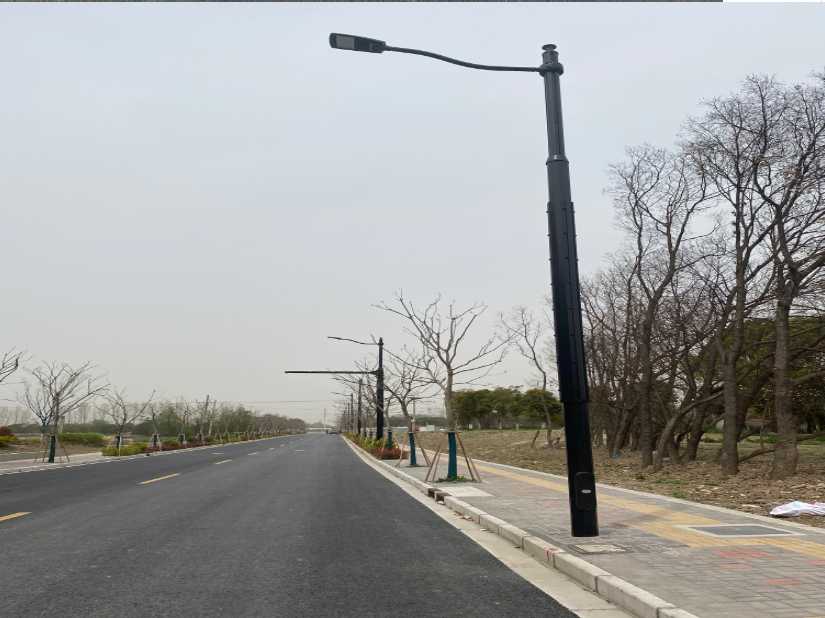 磁县上海综合杆 太阳能路灯工程